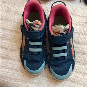 Nike Navy and Pink Giannis Sneakers